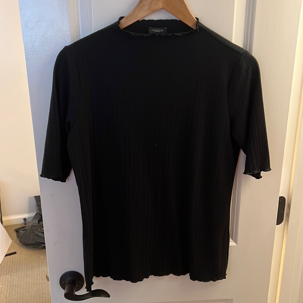 Ann Taylor Half Sleeved Business Casual Blouse